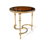 Minotti, Gold Brass Table